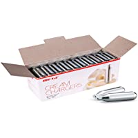 Mosa MOSAN850 - Cargas para sifón de Nata- Plateadas- 8 Gramos